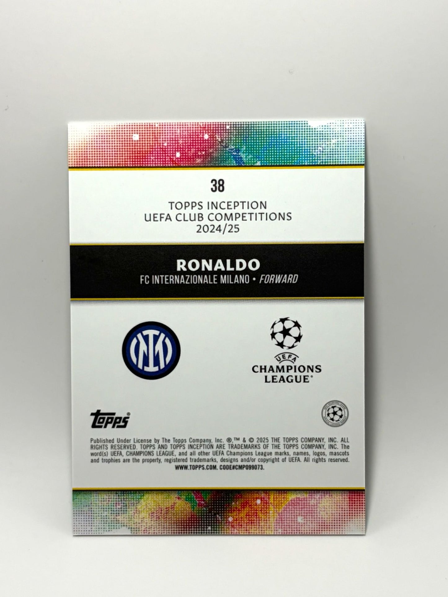 2024-25 Topps Inception Ronaldo Legacy /99