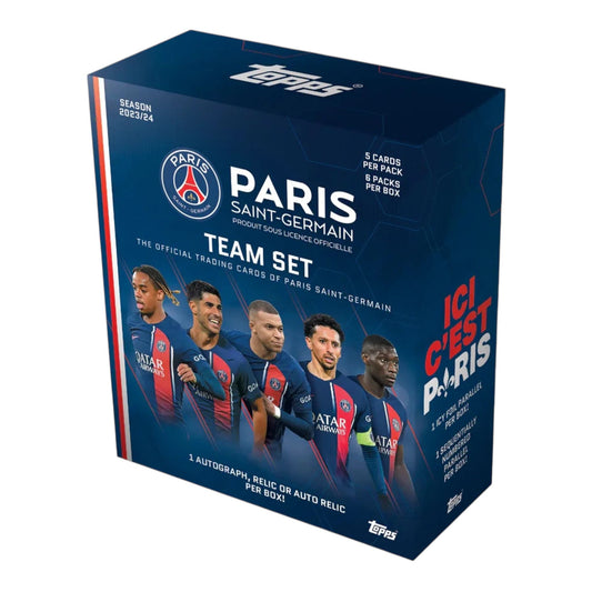 2023-24 Topps Paris Saint Germain Team Set