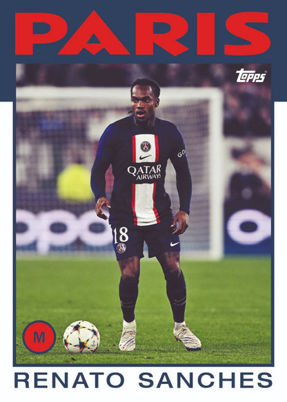 2022-23 Topps Paris Saint-Germain Official Team Set Box
