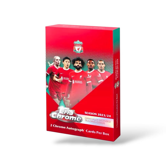 2023-24 Topps Chrome Liverpool FC Hobby Box