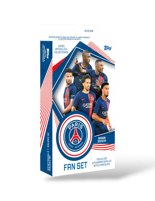 2023-24 Topps Paris Saint Germain Fan Set