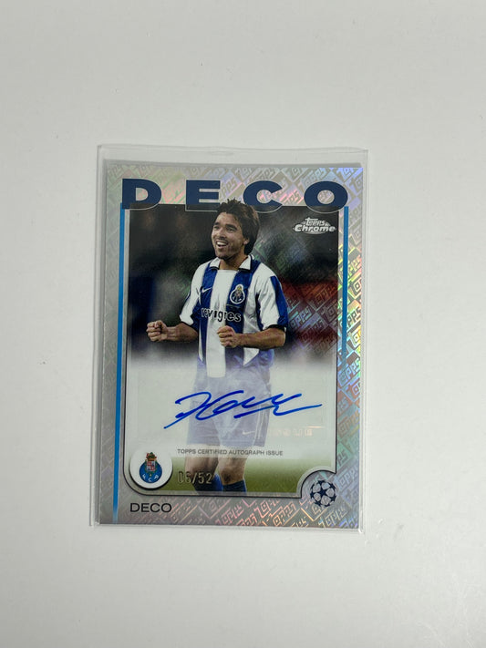 Topps chrome 2024/25 Deco Autograph /52