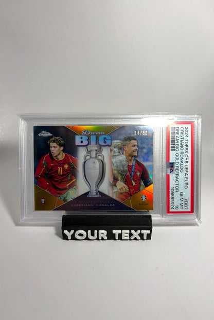 Print 'n Shipped Customized Card Stands ( Only Text )