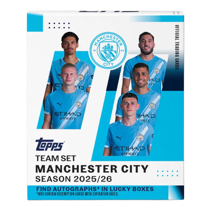 2025-26 Topps Manchester City Team Set