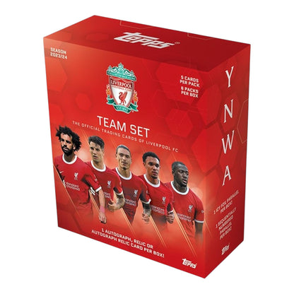 2023-24 Topps Liverpool FC Official Team Set