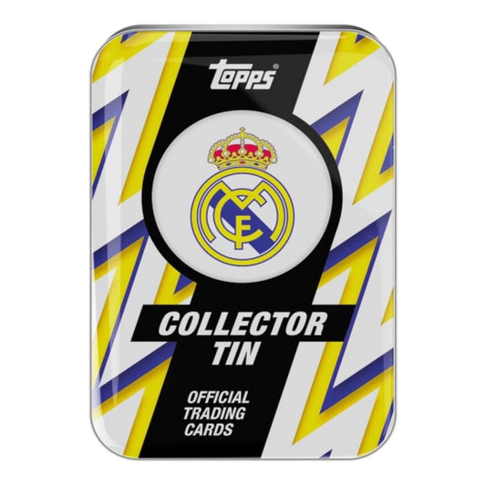 2025-26 Topps Soccer Real Madrid Collector Tin